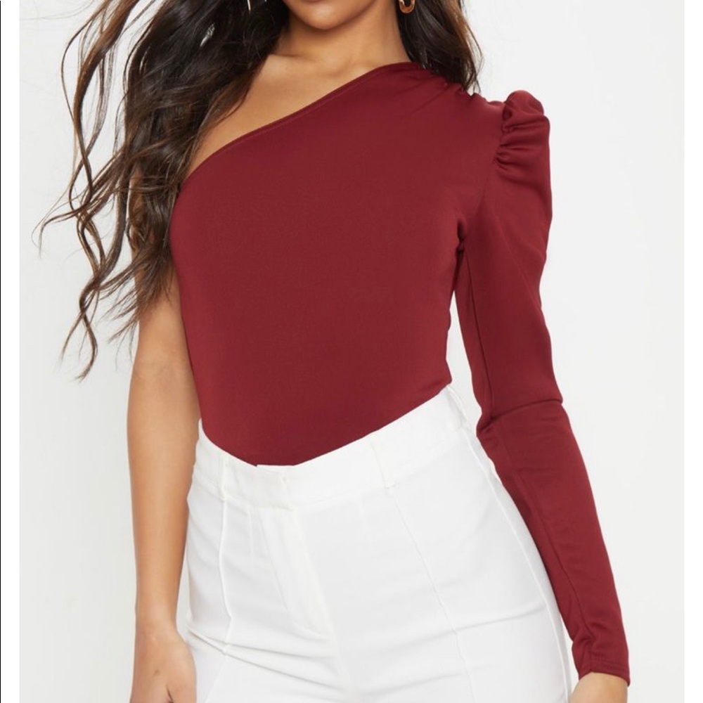 Pretty Little Thing One Shoulder Bodysuit